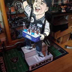 2017 Oakland Raider Bud Light Display