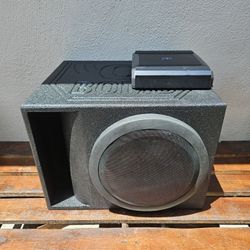 Alpine Type R 12 Inch Sub Amd Alpine 750 Watt Amp