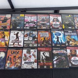 43 MISCELLANEOUS VIDEO GAMES PS2 PS4 XBOX ONE