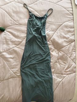 maxi dress with open back