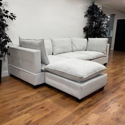 For Sale - Gray Sectional with Ottoman!!! Ask for Price!!! Preguntar Por Precio 