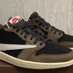 New Nike Air Jordan Retro 1 l Low Travis Scott OGMocha CQ4277-001