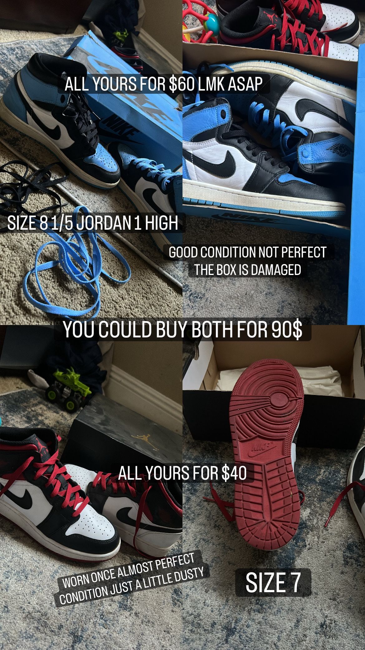 JORDANS FOR SALE CHEAP