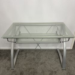Glass Desk Set Of 2