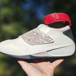 Vintage  Nike Air Jordan  OG XX White Laser Size  RARE