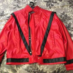 Michael Jackson Thriller Jacket Size L With Glove 