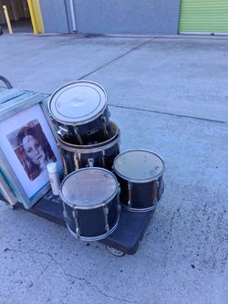 Pearl export tom drums