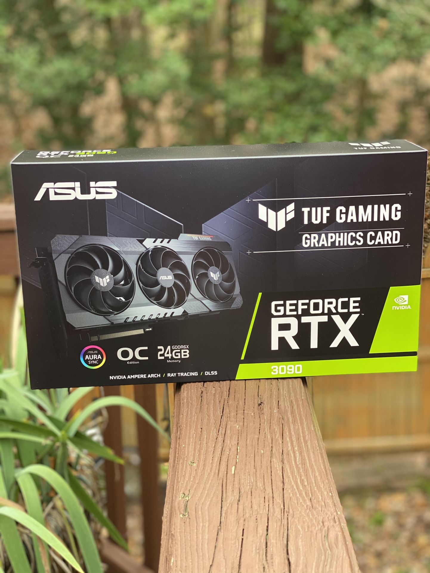 3090 ASUS TUF RTX 3090 24GB GDDR6X PCI Express 4.0 Graphics Card GPU