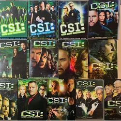 CSI Crime Scene Investigation
Complete Seasons 1-13 DVDs TV Series Lot