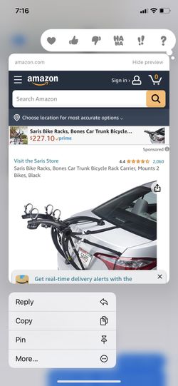Saris Bike Rack - Half Price
