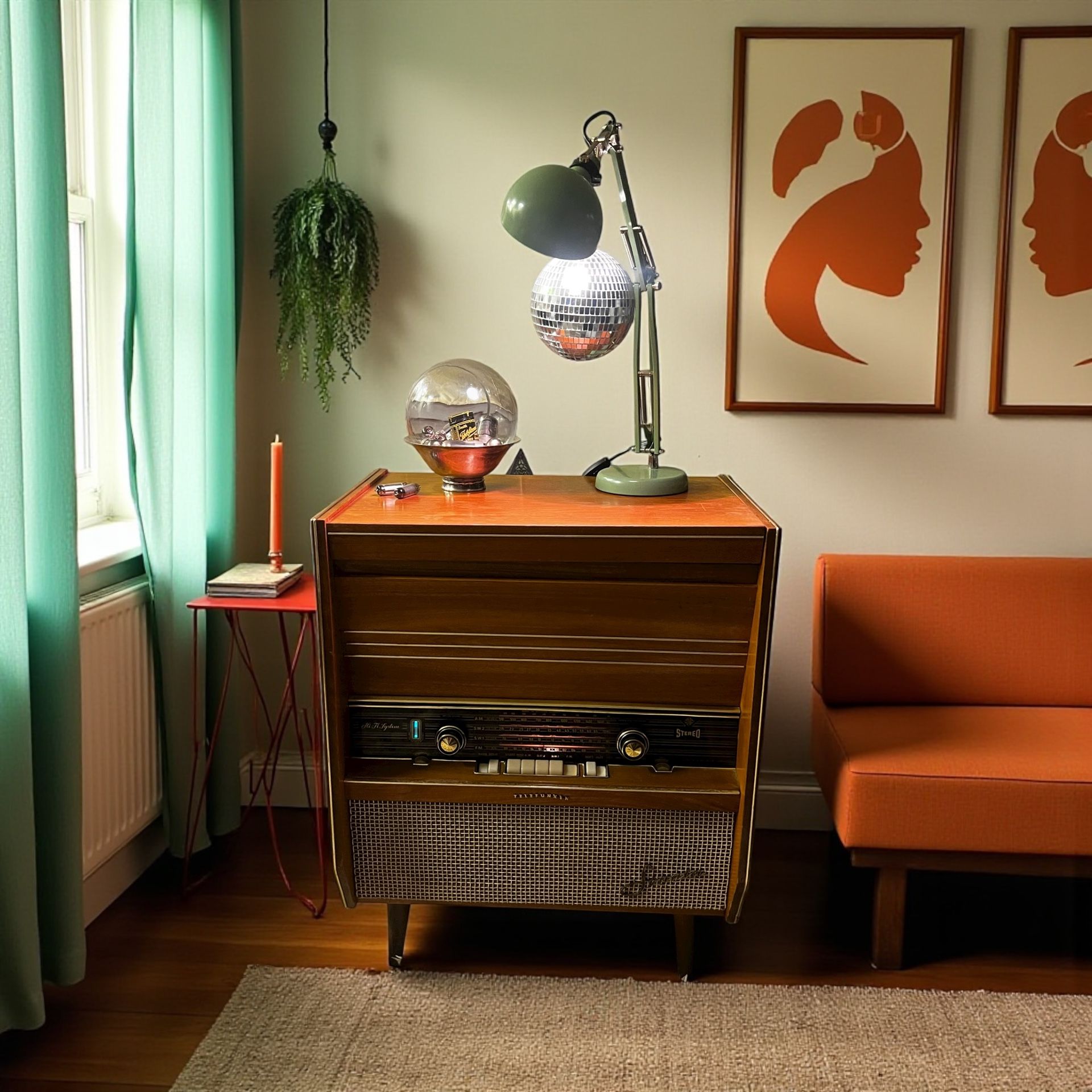 🍀RARE: Telefunken Sonata 5083 WK Hi-Fi System - Stereo, Germany