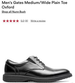 New with tags size:13 men’s dress shoes NUNN BUSH Dual Comfort