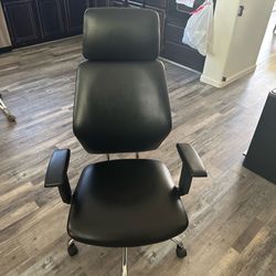 Leather office chair