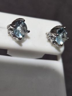 silver earings