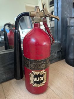 Antique fire extinguisher