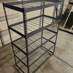 5 Tier Metal Shelf Unit