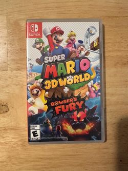 Super Mario 3d world + bowsers fury for Nintendo switch