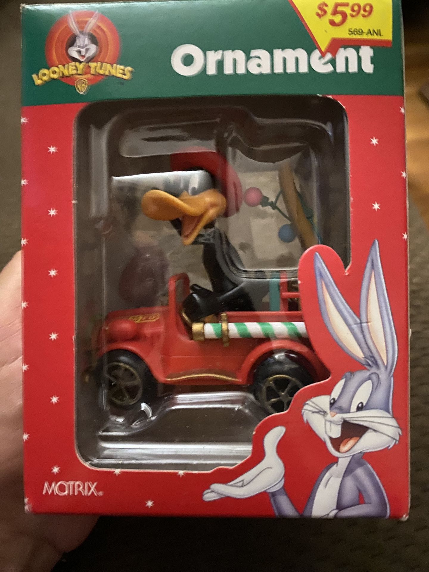 Vintage Looney Tunes Daffy duck ornament