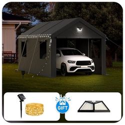 10x20FT Heavy Duty Carport Canopy Outdoor Carport Shelter Garage Storage Tent