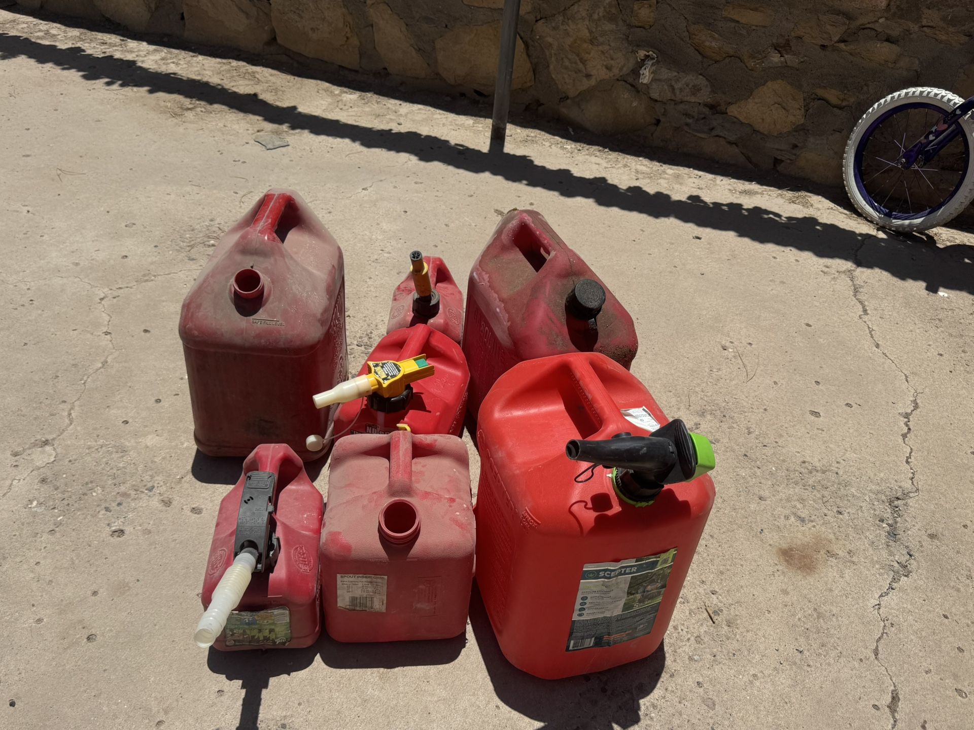 gas cans