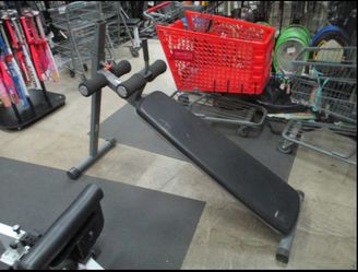 Used XMark 12-position Adjustable Decline Ab Bench-55365-5