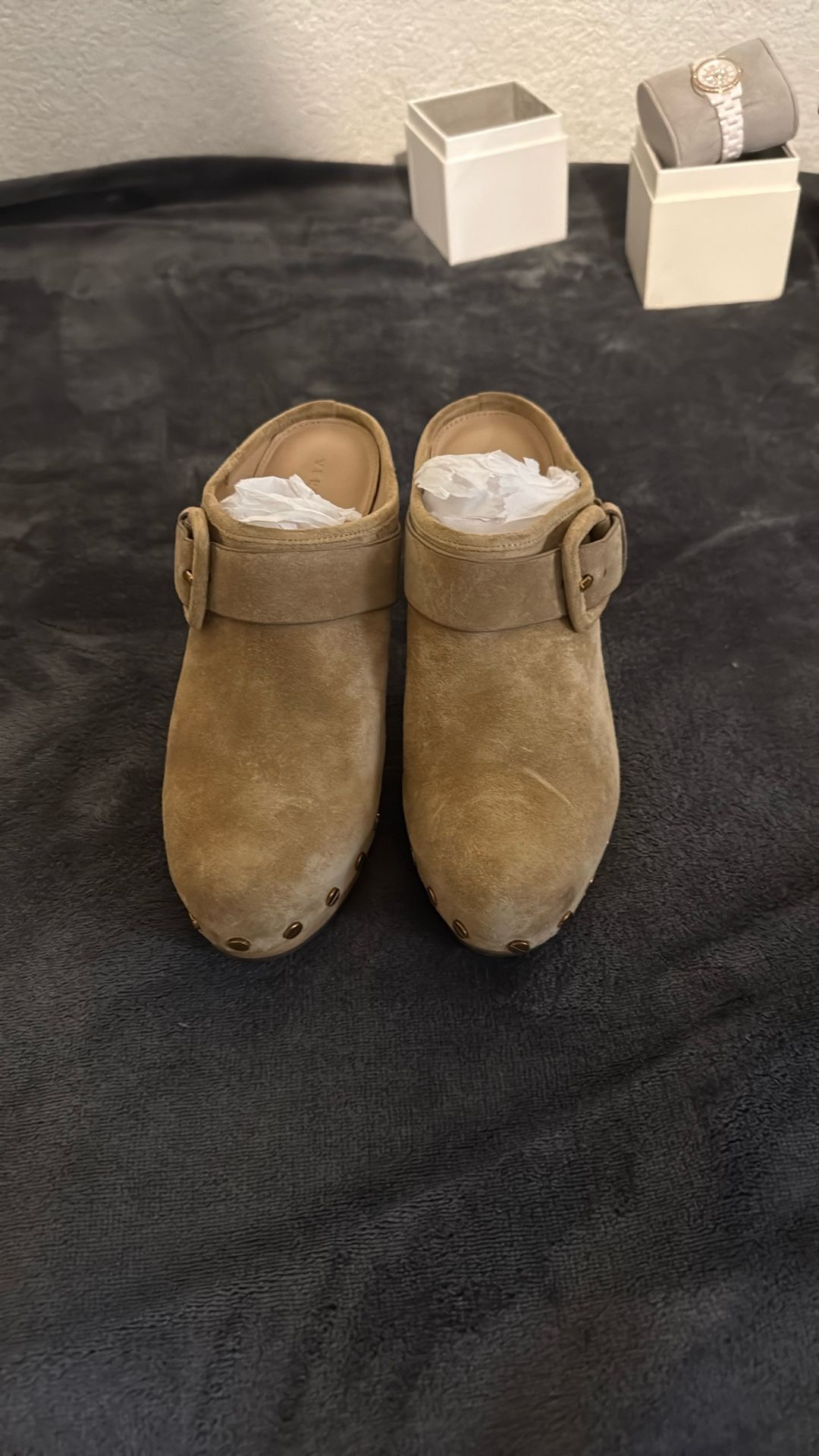 Real Authentic Veronica Beard Heeled Boots Size 6