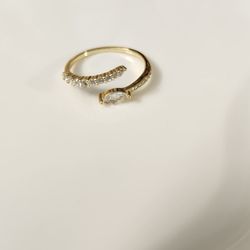 Sterling Silver Adjustable Ring