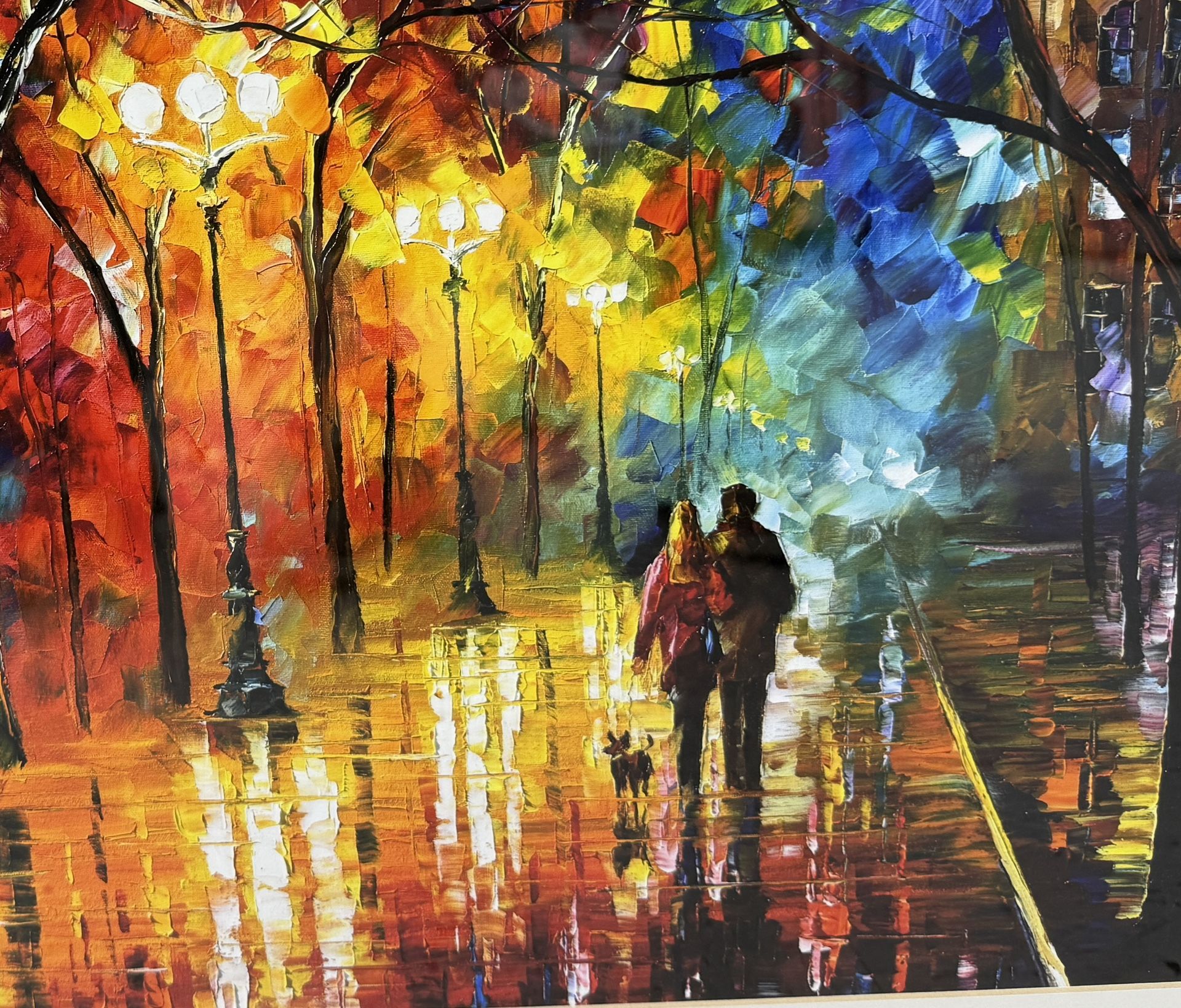 Leonid Afremov Style – Framed Print Wall Art