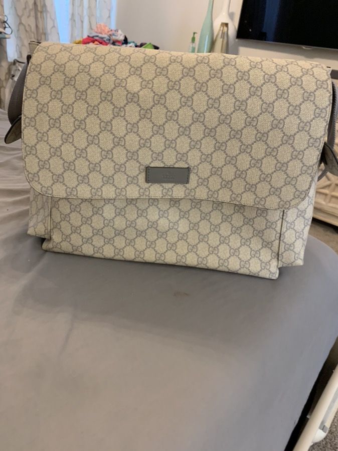 Gucci diaper bag like new