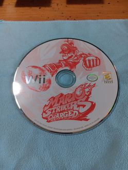 Mario Strikers Charged Nintendo Wii Disc