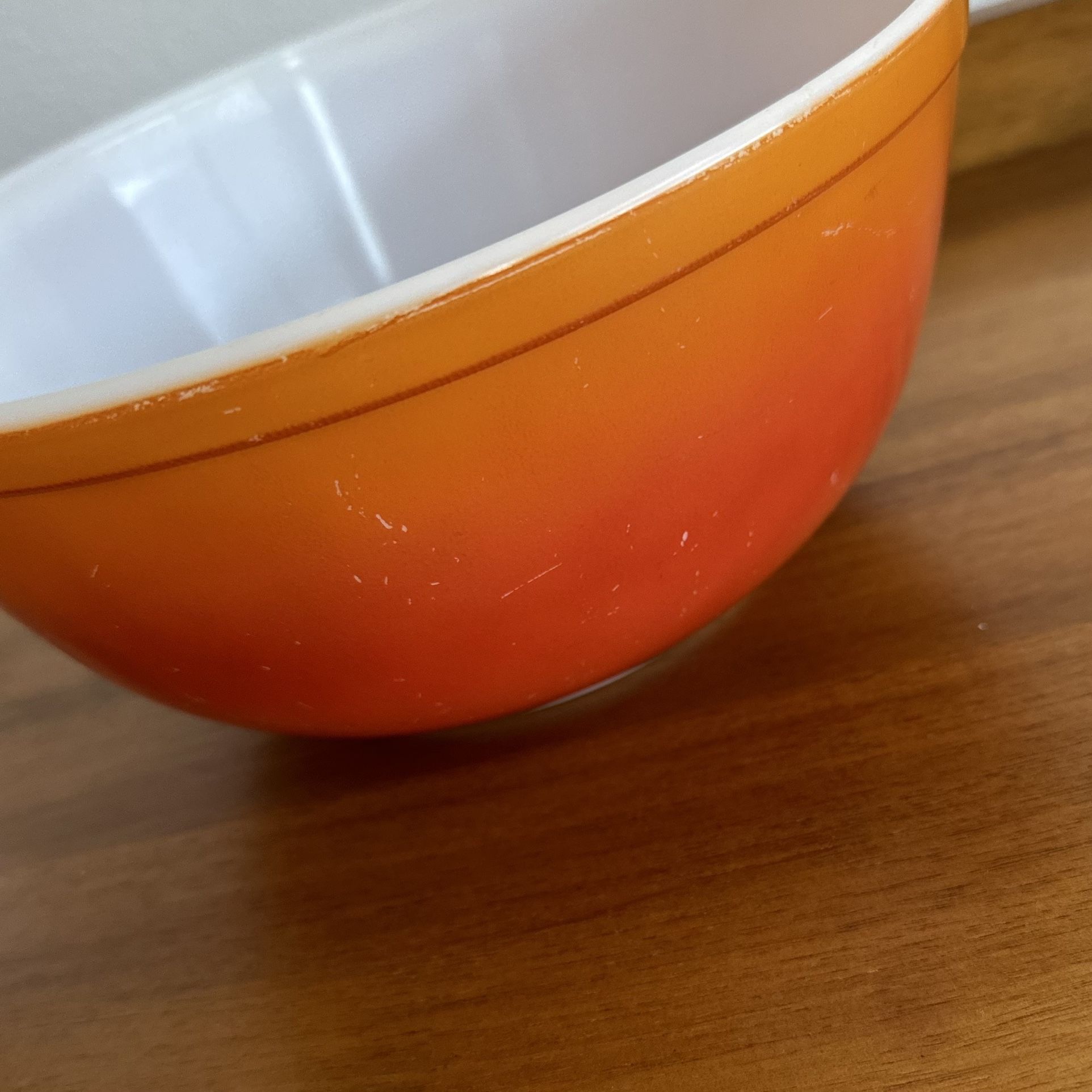 Vintage Pyrex Flameglo 403