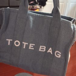 Denim tote bag