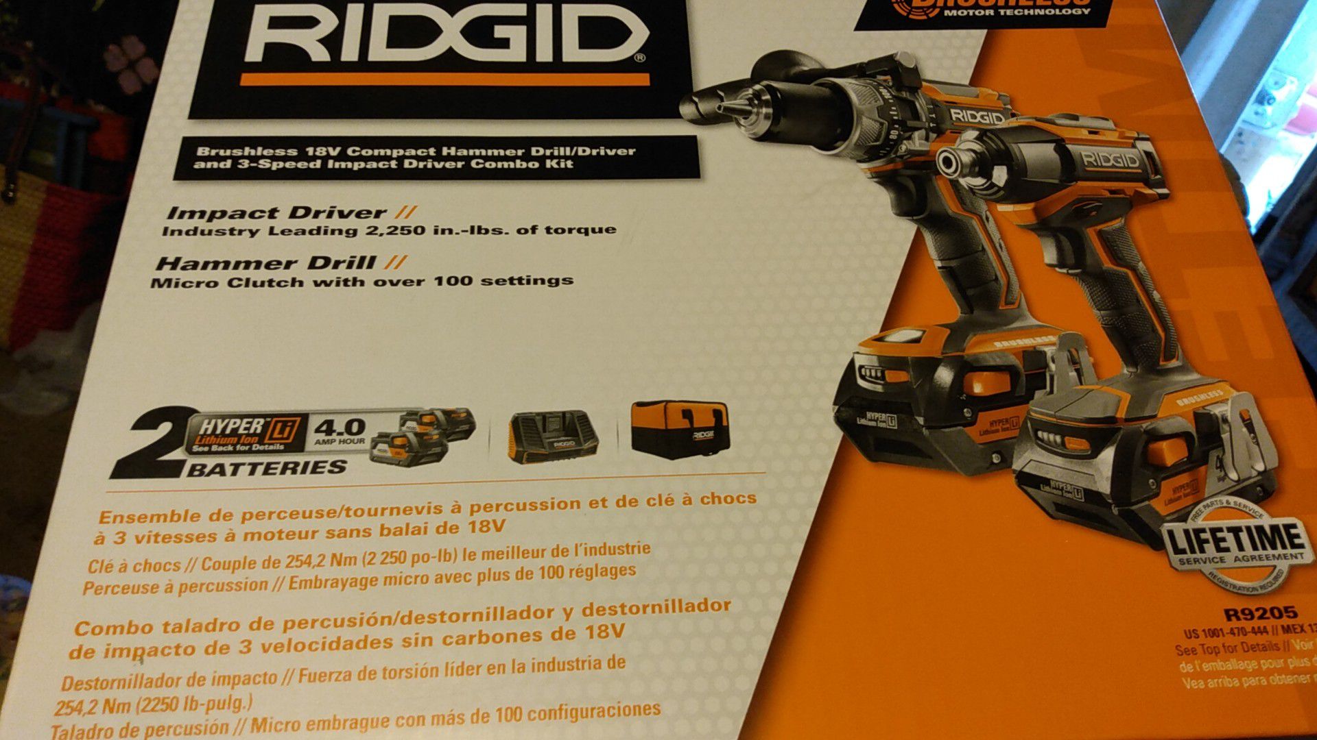 Rigid impact drill and hammer drill