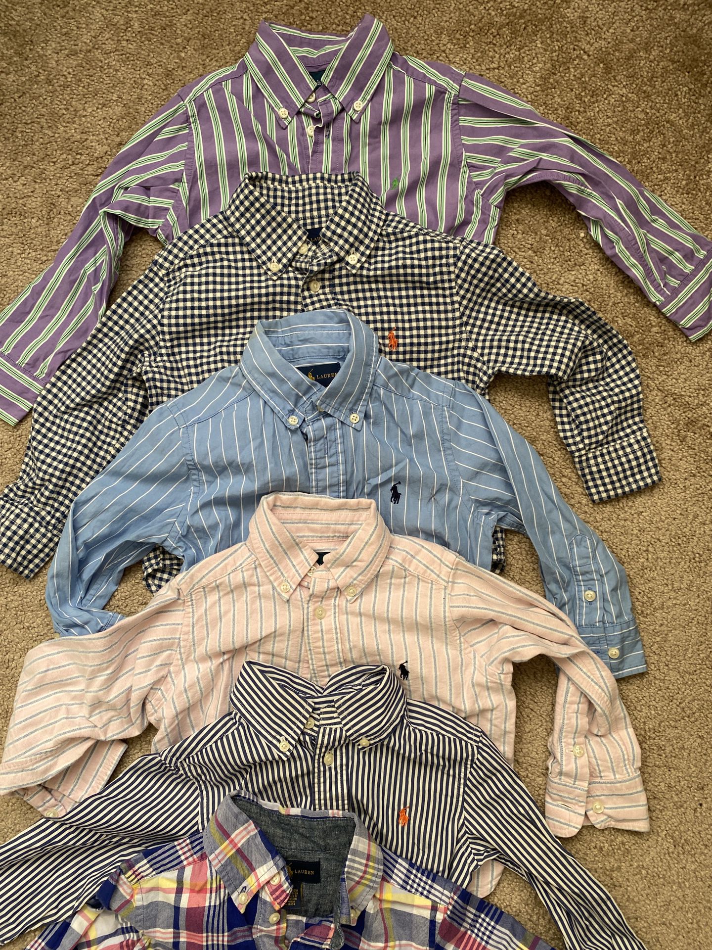 Ralph Lauren Polo 2T Bundle Boys Shirts