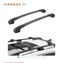 Brand New Brand New ISSYAUTO Roof Rack Cross Bars  41” and 43” pair with keys 