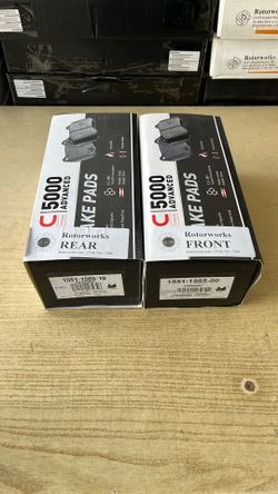 Nissan Titan XD 16-24 Front And Rear DFC 5000 Brake Pads 