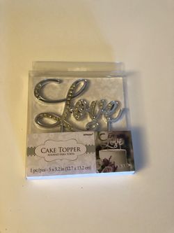 Cake topper- new