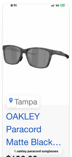 Oakleys Paracord sunglasses