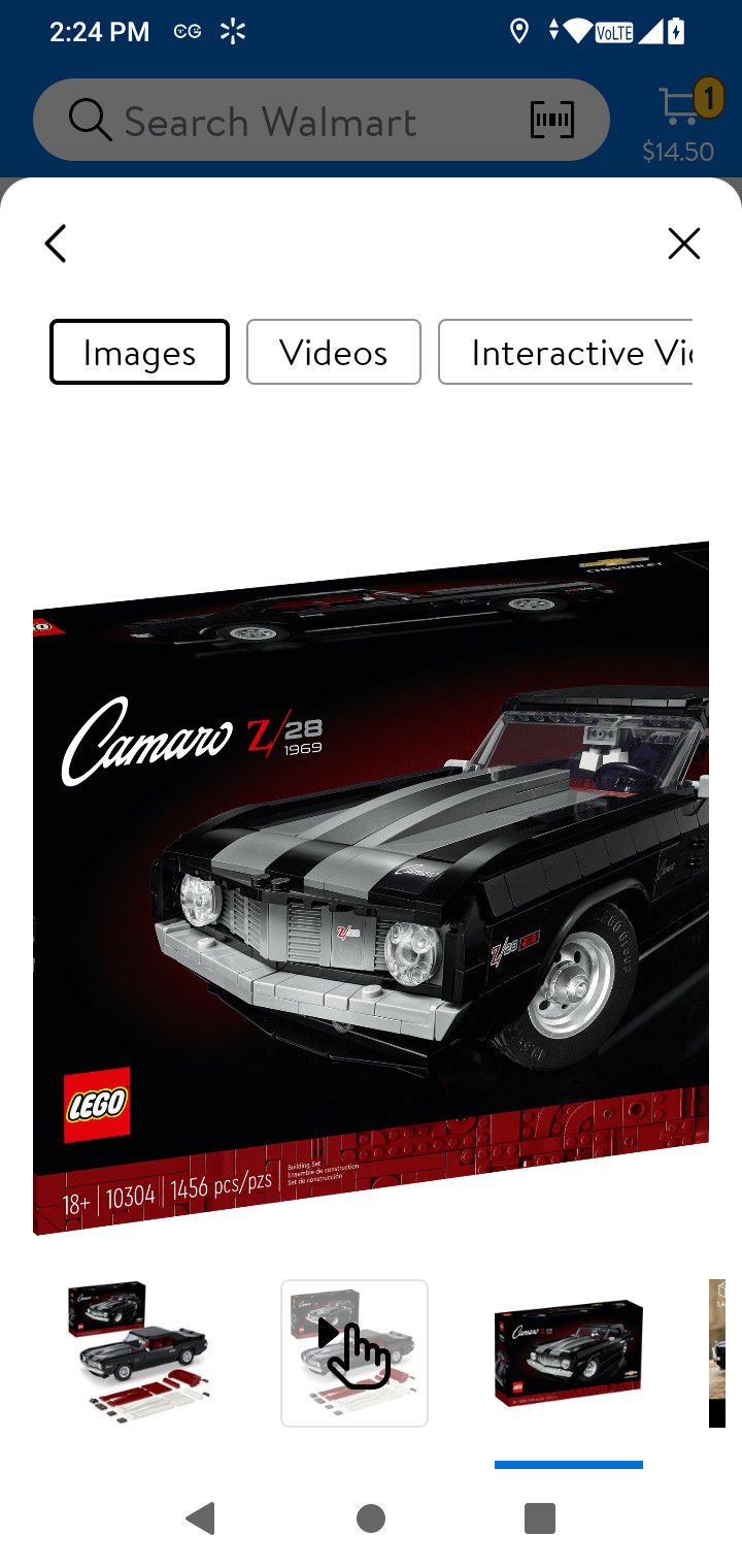 LEGO ICONS CAMARO Z28 