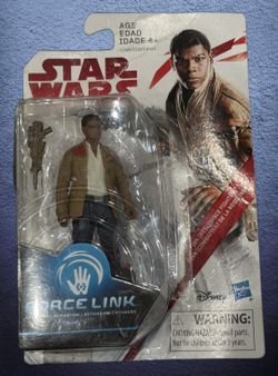 DISNEY HASBRO STAR WARS THE LAST JEDI FINN (RESISTANCE FIGHTER) ACTION FIGURE 4”