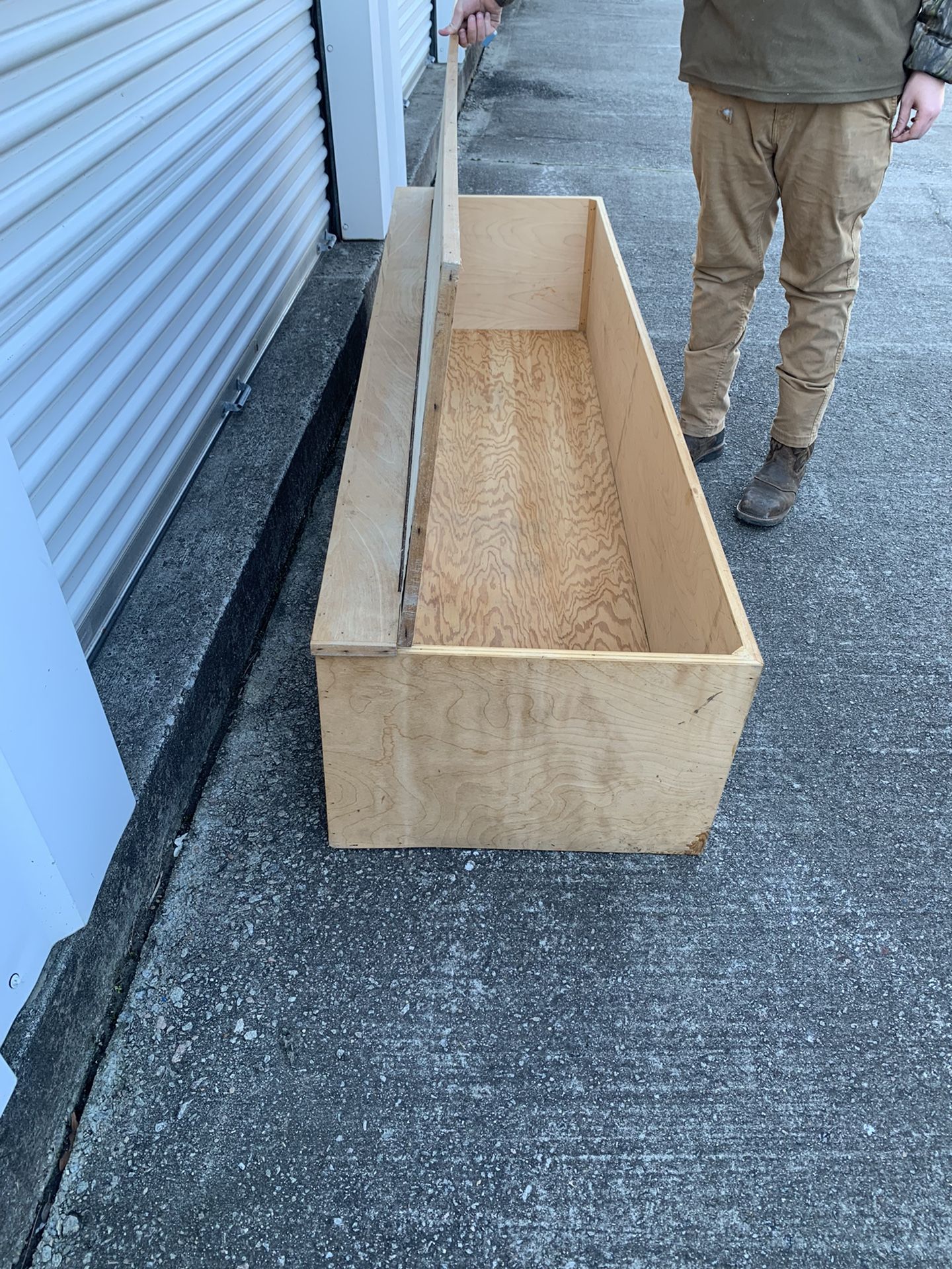 Wooden Toy Box