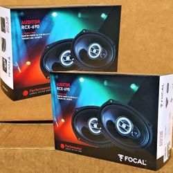 Focal Auditor Series Car Speakers 2 Sets 6x9" 3-Way Coaxial Speaker System 320 Watts RCX-690 🚨 Payment Options Available 🚨 No Credit Needed 🚨 