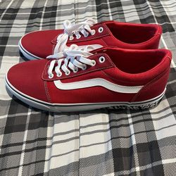 Mens New Red Vans Size 12 