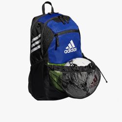 Adidas Stadium Blue Backpack With Pocket For A Mall