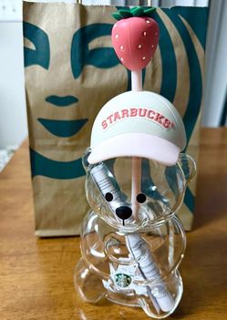 Bearista Bear Glass Starbucks New In Box 2026