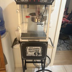 Fun -Time Vintage style Popcorn Machine 