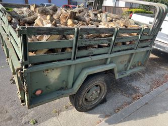 Trailer Full Of Wood