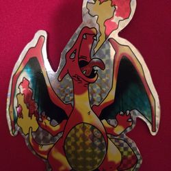 5" By 4" Charizard Sticker 