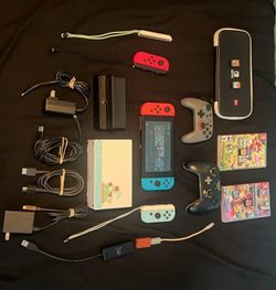 Nintendo Switch Animal Crossing Edition Bundle