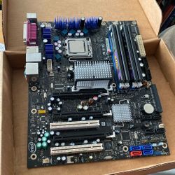 Intel Motherboard With Cpu And Ram
